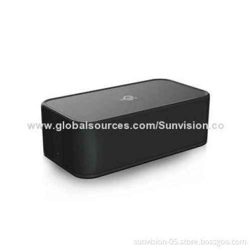 Latest Bluetooth vibration speakers 4.0 with NFC power bank qi wireless charger for smart phone